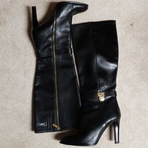 FLASH SALE! Michael Kors knee high buckle boots